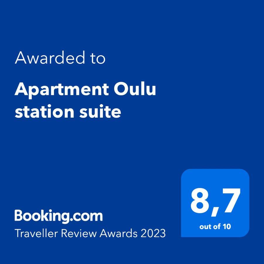 Apartment Oulu Station Suite Eksteriør billede